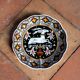 Decorative antique plate in Italian ceramic Sorrento