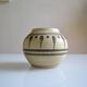 Stoneware vase signed by a ceramist to be identified
