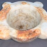 Antique marble mortar