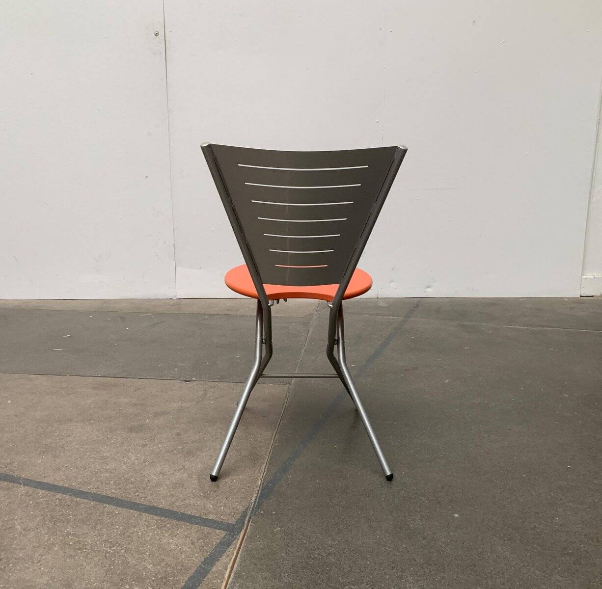 Set of postmodern folding chairs by Rutger Andersson