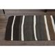 1970s Turkish Oushak Handmade Wool Cotton Brown Runner 65x243