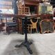 Cast iron bistro table 1m