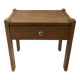 Light wood bedside table from the 60s