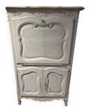 Magnificent Provençal secretary storage furniture made of solid wood with olives.