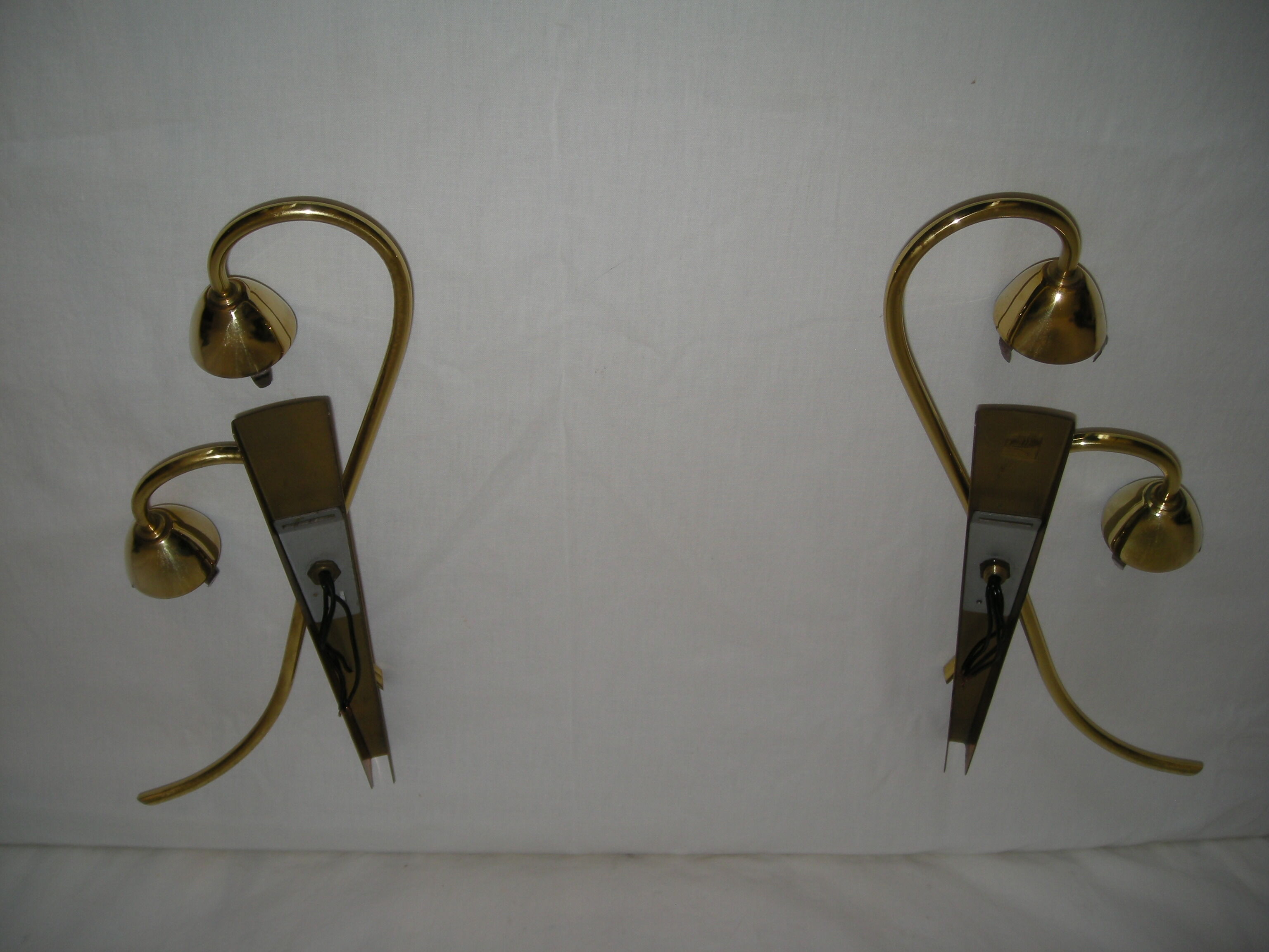 Pair of double sconces from the 50s