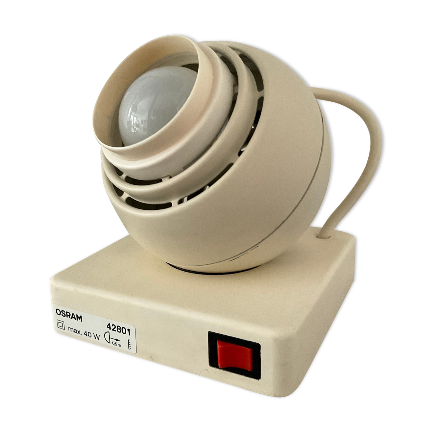 Schlagheck Schultes lamp for Osram from the 70s