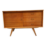 Sideboard with compass feet