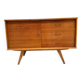 Sideboard with compass feet