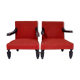 Set of two antique armchairs, Czechoslovakia