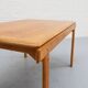 Table à manger extensible en chêne danoise Bramin, années 1960