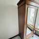 Cabinet with mirrored door in cherry wood, cabinetmaker
