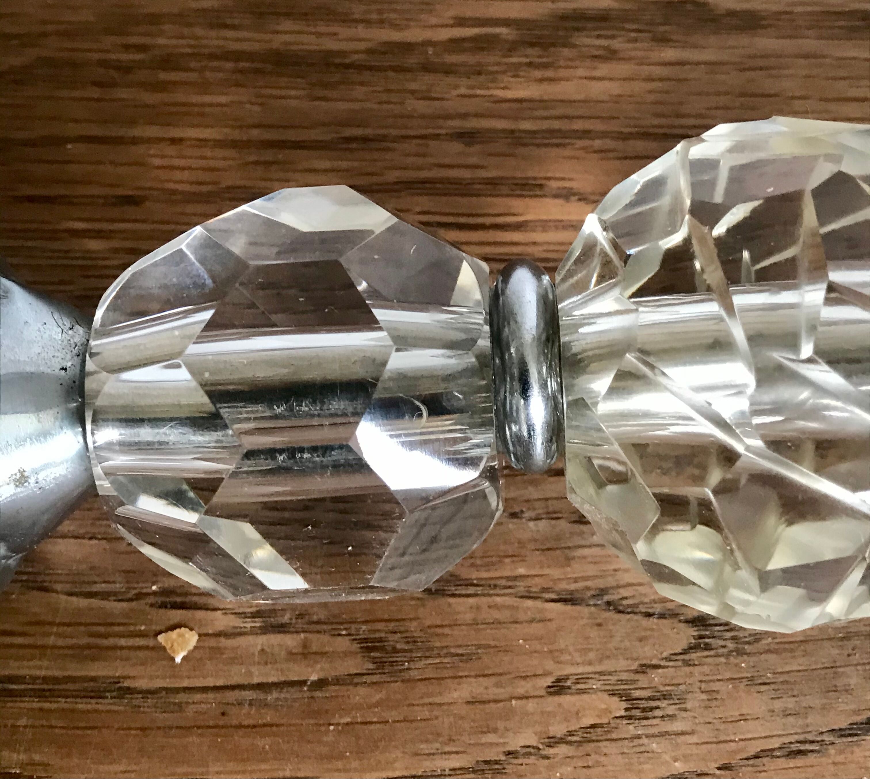 Vintage crystal lamp