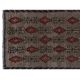 Vintage Turkish hallway rug 74x224 cm