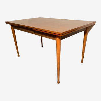 Scandinavian extendable vintage table from the 60s