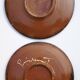 Plates, Puygdemont ceramics, vintage