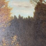 Oil on canvas The Sacred Grove