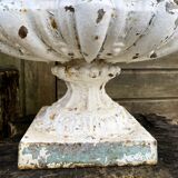 Pair of Médicis planters in cast iron