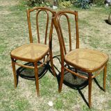 Pair of bistrots chairs J&J Khon