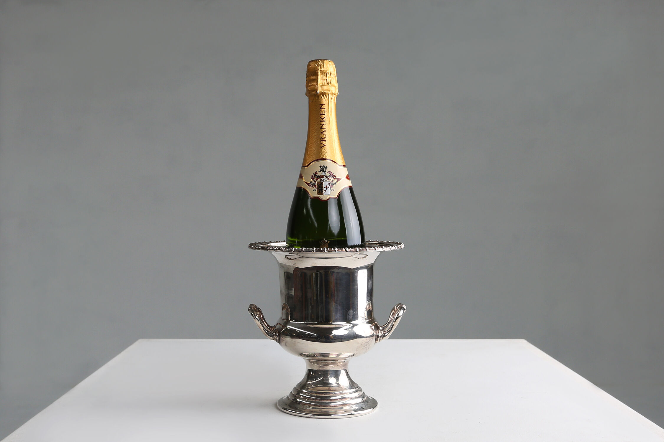 Old silver plated ice bucket ca.1900