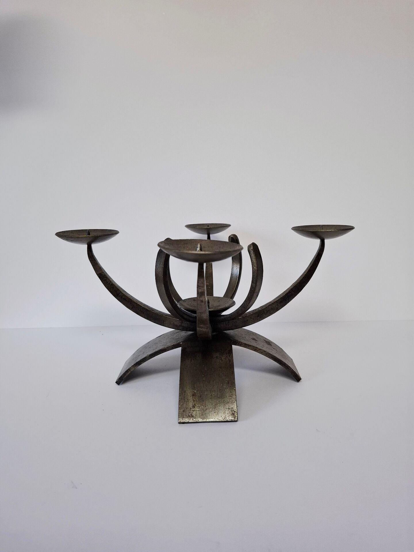 Vintage brutalist chandelier