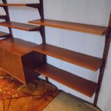 Danish modular library furniture by Poul Cadovius from the 60s