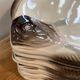 Set de 12 assiettes barbotine poisson Longwy