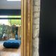 Antique Louis-Philippe mirror 200/150cm gold leaf and mercury glass