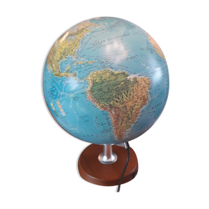 Globe terrestre lumineux