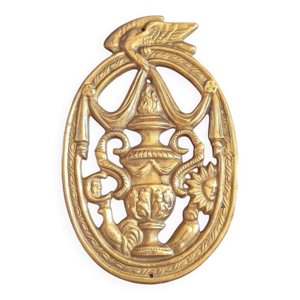 ornement en laiton massif