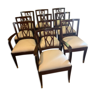 10 chairs