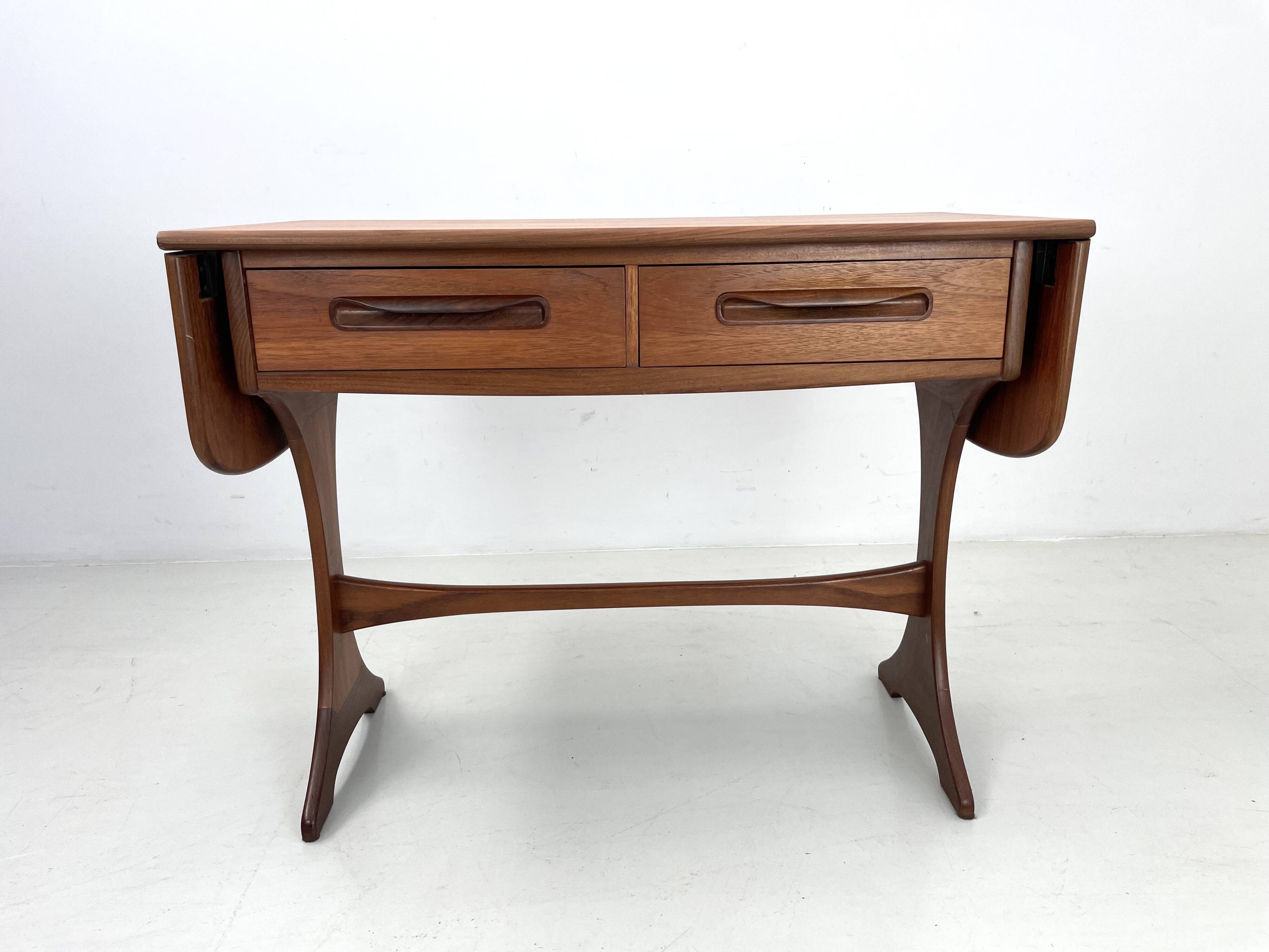 Vintage rare desk by G-Plan design Victor Wilkins 1960's