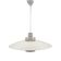 Lyfa pendant lamp from the 1970s, white metal shade, Denmark