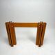 Wooden Quatour Table attributed to Carlo Scarpa for Gavina, Italy, 1973