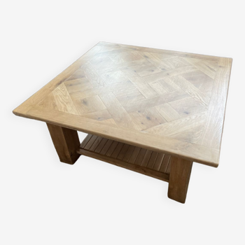 Oak coffee table