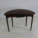 Beautiful danish design foldable game table by Hans Wegner