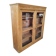 English display cabinet in old pine