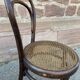 Pair of chairs bistro curved wood