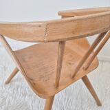 Fauteuil bois pour enfant Baumann, années 50