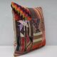 Kilim vintage Turkish cushion color 50x50 cm