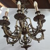 Bronze chandelier