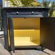 Buffet 2 portes "noir acier"