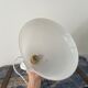 Vintage suspension in electrified white opaline to nine