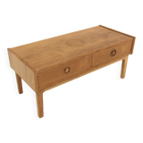 Commode basse scandinave en chêne, Suède, 1960