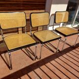 3 chairs Marcel Breuer B32
