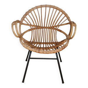 Fauteuil rotin adulte