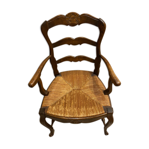 fauteuil ancien bois