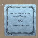 Vincenzo Fancelli – Franklin Mint. Louis XIV style designer mirror.