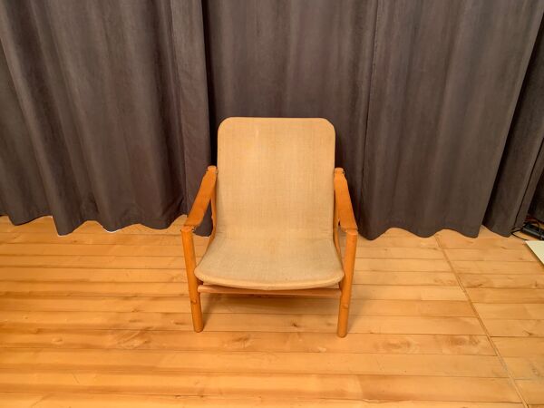 Fauteuil Safari conçu par Bror Boije Dux Suède années 1960