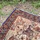 Tapis persan ispahan fait main scène chasse royale laine coton 160x110cm