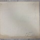 Aquarelle paysage vintage